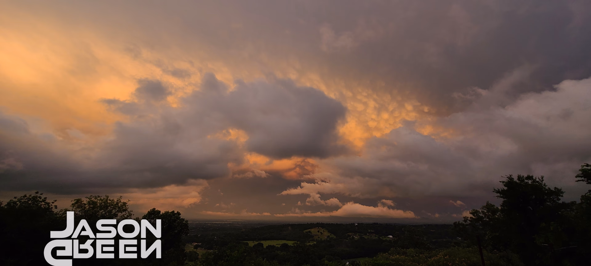 Baby Mammatus clouds