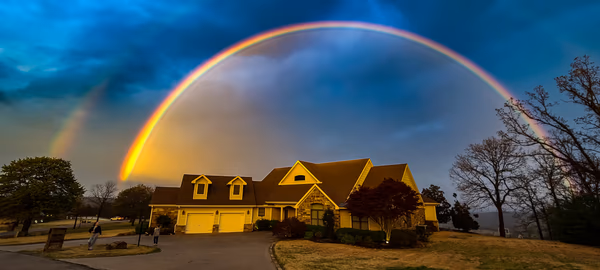 The Double Rainbow House